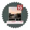 Dark Grey Suede Mat Board for 8.5x11 Frames - Fits 7x9 Photos